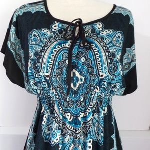 Claudia Richard BLOUSE Paisley print XL